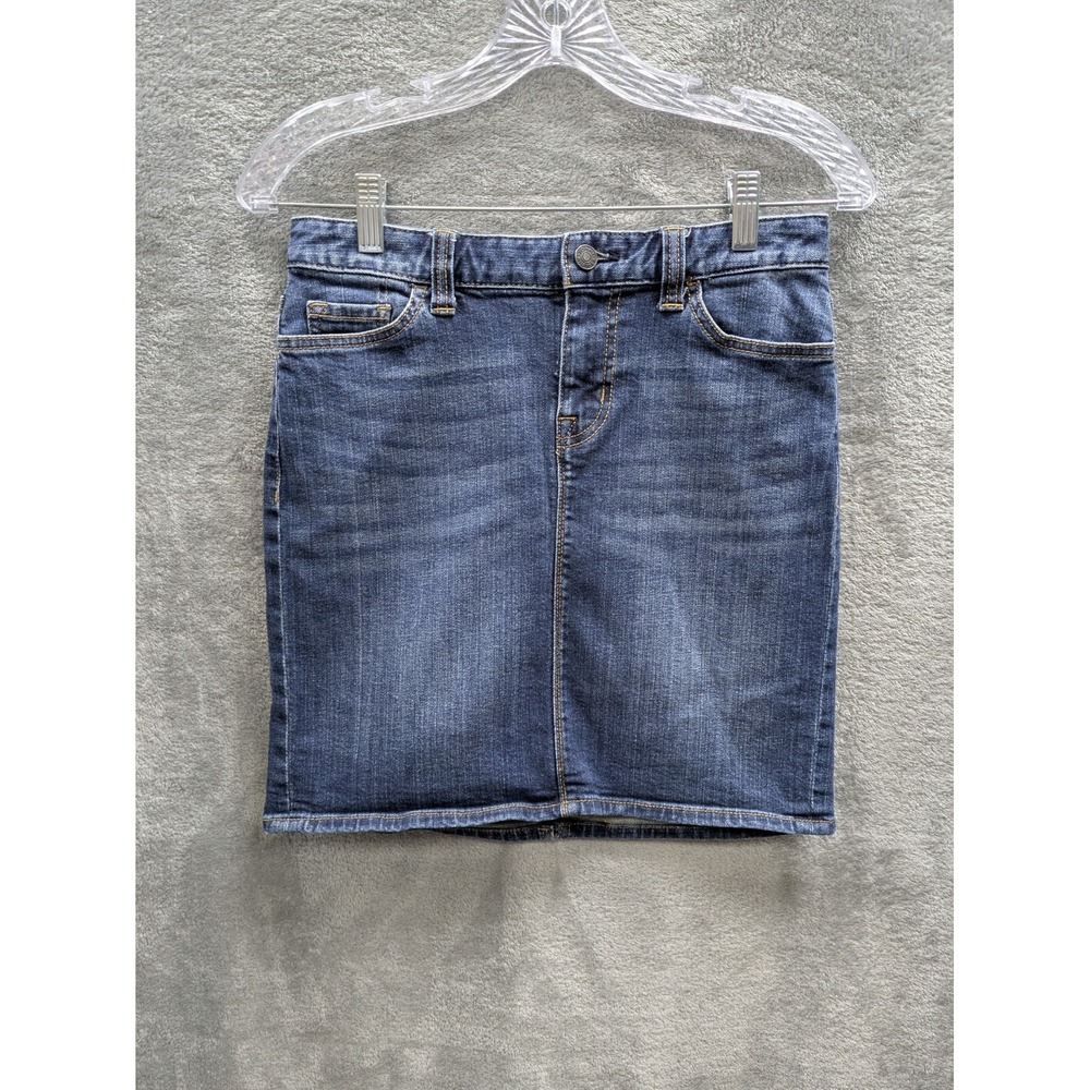 Tommy‎ Hilfiger Mini Skirt Women's Small 28in Waist Denim Classic Y2K Preppy